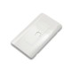 Link US-2331 Shiny Exclusive Face Plate, 1 Port With Shutter