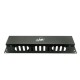 Link US-3054 Cable Management Panel with Cover, SPCC Steel , 2U Rack Mountable