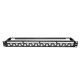 Link US-3324S Shield CAT 6A PATCH PANEL 24 Port Auto Shutter w/Cable Management