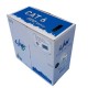 Link US-9116 CAT6 Indoor UTP Ultra Cable, Bandwidth 600MHz w/Cross Filler, 23 AWG, CMR White Color, 305 M./Pull Box *ส่งฟรีเขต กทม.