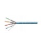 Link US-9256LSZH CAT6A Indoor U/FTP Cable, Bandwidth 500MHz, 23 AWG, LSZH, Aqua Blue Color, 305 M./Roll *ส่งฟรีเขต กทม.