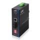 Link UT-0216AI-SM20 RJ45/SC (SM.) 10/100 Mbps Industrial Media Converter w/Power Supply(20 km.) ,Wavelength 1310 and 1550nm