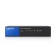 Linksys LGS105 Switch 5-Port Gigabit Ethernet Unmanaged, 10 Gbps Bandwidth, Metal Enclosure