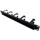 MAP M7-06002 Cable Management Panel (แบบห่วง ไม่มีฝาปิด), 1U Rack Mountable