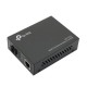 tp-link MC112CS 10/100Mbps RJ45 to 100Mbps single-mode SC fiber Converter, Full-duplex,Tx:1310nm, Rx:1550nm, up to 20Km