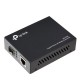 tp-link MC220L Gigabit SFP Media Converter, SFP Slot Supporting MiniGBIC, 1-Port RJ45, 1-SFP Slot (Blank), Multi/Single-mode Support, Indoor Only