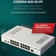 Mikrotik CCR2004-16G-2S+PC 16-Ports Gigabit Ethernet + 2-Ports 10G SFP+, CPU 4 Core RAM 4GB DDR4, RouterOS v7, License level 6, Rackmount bracket (Included)