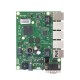 MikroTik RB450Gx4 Router 5-Port Gigabit Ethernet, Fast AR7161 680MHz Atheros CPU, 1-Port DB9 RS232C, MikroTik RouterOS Level5 license