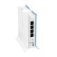 Mikrotik RB941-2nD-TC (hAP Lite) home Access Point 2.4GHz 802.11b/g/n, 4-Port LAN 10/100Mbps, Level 4 license, for in the Room