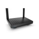 Linksys MR7350 AX1800 Mesh Dual-Band Gigabit 574 + 1201 Mbps WiFi 6 Router covers up to 158 sq. m. and handles up to 25+ devices at speeds up to 1.8 Gbps