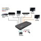 NEXiS MX0402H 4X2 HDMI MATRIX SWITCH 4K/60HZ 4:4:4 RS232 & IR SUPPORT