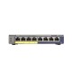 Netgear GS108PE 8-Port Gigabit PoE Smart Managed Plus Switch, with 4-Port PoE, PoE budget 53w