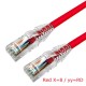 COMMSCOPE (AMP) AMC-36X1XG Patch Cord S/FTP CAT 6A RJ45 - RJ45, Length 1 m./4 ft. (สีของสาย X=6ฟ้า/8แดง/9เหลือง)