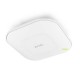 Zyxel NWA110AX AccessPoint  802.11ax (WiFi 6) Dual-Radio PoE Access Point 2.4GHz: 575 Mbps 5GHz: 1200 Mbps US (2.4GHz/5GHz): 23/23dBm  เสาอากาศ 2.4GHz: Peak Gain 5dBi 5GHz: Peak Gain 6dBi