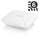 Zyxel NWA50AX AccessPoint  802.11ax (WiFi 6) Dual-Radio PoE  2.4GHz: 575 Mbps 5GHz: 1200 Mbps (2.4GHz/5GHz): 23/26 dBm เสาอากาศ  2.4GHz: 3 dBi 5GHz: 4 dBi