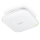 Zyxel NWA50AX AccessPoint  802.11ax (WiFi 6) Dual-Radio PoE  2.4GHz: 575 Mbps 5GHz: 1200 Mbps (2.4GHz/5GHz): 23/26 dBm เสาอากาศ  2.4GHz: 3 dBi 5GHz: 4 dBi