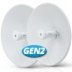 Ubiquiti PBE-5AC-Gen2-SET Point-to-point WiFi Link 5-10Km 802.11ac, Freq 5GHz Hi-Speed 450+Mbps, Power 25dBm, Dish Reflector Ant 16dBi, Configuration ready 