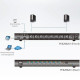 Aten PE6208AV 8-Outlet eco PDU for Smart Classroom, With Proactive Overload 1U Rack (C13x8), Eco DC Software Management, 16A (Max)