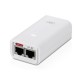 Ubiquiti POE-24-12W-WH PoE Adapter 24VDC/0.5A Designed for Use with Ubiquiti 24V PoE Devices, 2-Port 10/100Mbps Ethernet, Reset Button