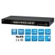 Link PSG-5124+ 24-Port L2 Managed Gigabit PoE Switch (330W) support 24 10/100/1000BASE-T ports with PoE+ (802.3af/at)