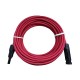 Link CB-5054R-03 Path Cord Solar Cable, 4.0 mm², 3 M. Red Color w/Sealed Pakaging								