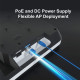 Ruijie RG-AP810-L Wireless Indoor Access Point Wi-Fi 6 (802.11ax), Speed 1.775 Gbps Dual-band 2.4 & 5GHz, Support PoE and DC power supply, Ruijie Cloud App Management
