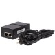 Ruijie RG-E-120(GE) PoE Adapter Gigabit Port, Output 15.4W (53VDC),  (1000Base-T, PoE+/ 802.3at), up to 328-ft/100m, Design for connecting APs, IP Cameras, VoIP phone