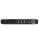Reyee RG-EG105G-P V2 Cloud Managed Router 2 WAN Load Balancing Support , 5 Gigabit Ethernet  Ports (WAN/LAN), Including 4 PoE/POE+ Ports with 54W POE Power budget, Free Cloud Management