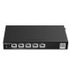 Reyee RG-EG305GH-P-E Cloud Managed Router Multi-WAN Load Balancing Support , 5 Gigabit Ethernet  Ports (WAN/LAN), 4 PoE/PoE+ ports 60W PoE Power budget, Throughput 1.5 Gbps, Free Cloud Management