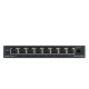 Reyee RG-ES108GD 8-Port Gigabit 10/100/1000 Mbps RJ45 Unmanaged Desktop Switch, Steel Case