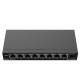 Reyee RG-ES208GC 8-Port Gigabit Smart Cloud Mananged Switch, Desktop Steel Case