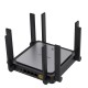Reyee RG-EW3200GX PRO 3200Mbps Wi-Fi 6 Dual-band Gigabit Mesh Router, 5 Gigabit Ports, Including 1 WAN Port and 4 LAN ports, Ruijie Cloud App and Reyee Router App on Mobile Phones