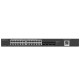 Reyee RG-NBS3100-24GT4SFP-P 24-Port Gigabit L2  Cloud Managed POE Switch, 24 POE/POE+ Ports, + 4 SFP Gigabit Slots, 370W PoE Power Budget, Rack-mountable Steel Case