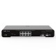 Reyee RG-NBS3100-8GT2SFP-P 8-Port Gigabit L2  Cloud Managed POE Switch, 8 POE/POE+ Ports, +2 SFP Gigabit Slots, 125W PoE Power Budget, Desktop Steel Case