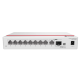 Huawei S110-8T2ST Unmanaged Desktop switches 8 x 10/100/1000BASE-T ports, 1 x GE SFP port uplink, Fanless plug and play