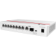 Huawei S110-8T2ST Unmanaged Desktop switches 8 x 10/100/1000BASE-T ports, 1 x GE SFP port uplink, Fanless plug and play