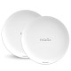 EnGenius EnStation6-SET (Station6 2x2 Dish) PtP Wi-Fi 6ax 5GHz Outdoor Long Range CPE, Speed  up to 1,200 Mbps 5-GHz, 19dBi High-Gain Antennas, 2 Gigabit LAN