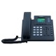 Yealink รุ่น SIP-T33P IP Phone HD Voice with 4 Lines 2.4 Inch LCD Colour Display with Backlight (320 x 240 Pixel) PoE