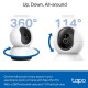 tp-link Tapo C220 4MP Indoor Pan/Tilt Home Security Wi-Fi Camera 2K QHD (2560 * 1440 px), Two-Way Audio, Human/Pet/Vehicle Detection, Night Vision up to 30 ft.