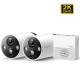 tp-link Tapo C420S2 Smart Wire-Free Security 2 Camera 2K QHD System (2560x1440px), Full-Color Night Vision, Smart AI Detection and Notification, IP65 Weatherproof