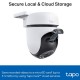 tp-link Tapo C510W 3MP Outdoor Pan/Tilt Security Wi-Fi Camera, 2K Resolution (2304× 1296 px), Full-Color Night Vision, Two-Way Audio, IP65 Weatherproof