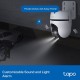 tp-link Tapo C520WS 4MP Outdoor Pan/Tilt Security Wi-Fi Camera, 2K QHD (2560 × 1440 px), Two-Way Audio, IP66 Weatherproof, Wired/Wireless Networking, IR LED up to 98 ft. (30m.) Starlight Color Night Vision