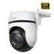 tp-link Tapo C520WS 4MP Outdoor Pan/Tilt Security Wi-Fi Camera, 2K QHD (2560 × 1440 px), Two-Way Audio, IP66 Weatherproof, Wired/Wireless Networking, IR LED up to 98 ft. (30m.) Starlight Color Night Vision
