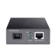 tp-link TL-FC311A-2 Gigabit Single-mode SC WDM Bi-Directional Fiber Media Converter, 1× Gigabit SC Port, 1× Gigabit RJ45 Port (Auto MDI/MDIX) SPEC: Full-duplex, Tx:1550 nm, Rx:1310 nm, Up to 2 km. (ใช้คู่กับ TL-FC311B-2)