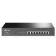 tp-link TL-SG1008MP 8-Port Gigabit Unmanaged PoE Switch with 8-Port PoE+ (802.3at/af), PoE Power Budget 153 W, Rack-Mountable/Desktop Steel Case