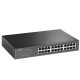 tp-link TL-SG1024DE 24-Port Gigabit Easy Smart Switch, 24 10/100/1000Mbps RJ45 Ports, MTU/Port/Tag-Based VLAN, QoS, IGMP Snooping, 1U Rack-Mountable Steel Case