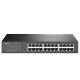 tp-link TL-SG1024DE 24-Port Gigabit Easy Smart Switch, 24 10/100/1000Mbps RJ45 Ports, MTU/Port/Tag-Based VLAN, QoS, IGMP Snooping, 1U Rack-Mountable Steel Case