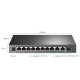 tp-link TL-SG1210MPE 10-Port Gigabit Easy Smart Switch With 8-Port PoE+ (802.3at/af) PoE Power Budget 123 W, + 1× 1000 Mbps Combo SFP/RJ45 Port, VLAN, QoS, IGMP Snooping Support, Desktop Steel Case