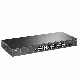 tp-link TL-SG3428X JetStream 24-Port Gigabit L2+ Managed Switch + 4× 10G SFP+ slots, VLAN, DHCP Snooping, Omada Controller Support, Rack-Mountable Steel Case