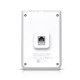 Ubiquiti U6-IW UniFi AC In-Wall Wi-Fi 6 (802.11ax), Dual-Band 2.4GHz & 5GHz, Dual-Band 2.4GHz (573.5 Mbps)+ 5GHz (4.8 Gbps), 802.3af PoE Supported